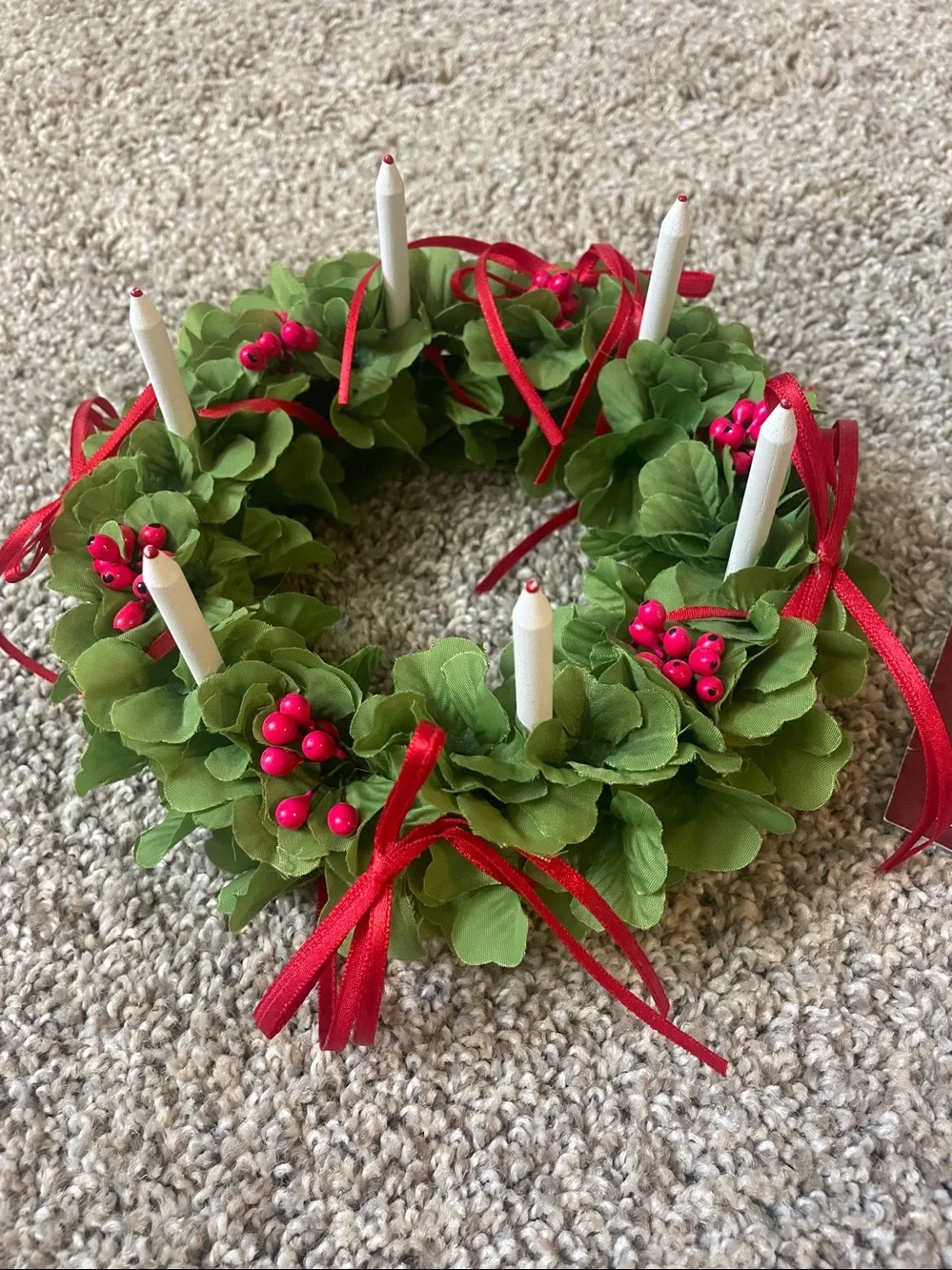 First Edition Pleasant Company AmericanGirl Kirsten Christmas  St. Lucia Wreath - Picture 2 of 8